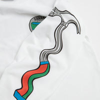 by Parra Bike Hammer Long Sleeve T-Shirt - White thumbnail