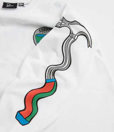 by Parra Bike Hammer Long Sleeve T-Shirt - White