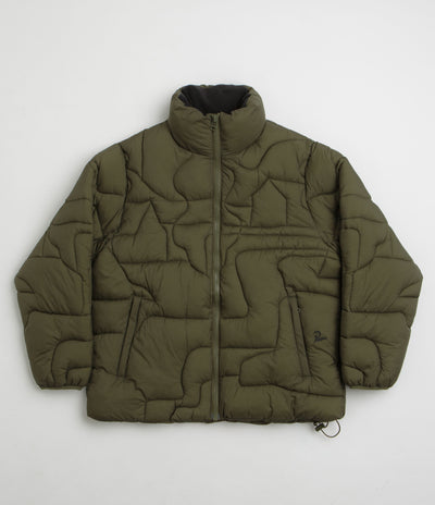 by Parra Boring Village Puffer Jacket - Green