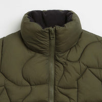 by Parra Boring Village Puffer Jacket - Green thumbnail