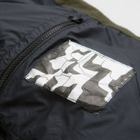 by Parra Boring Village Puffer Jacket - Green thumbnail