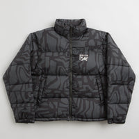 by Parra Broken FTP Puffer Jacket - Black thumbnail