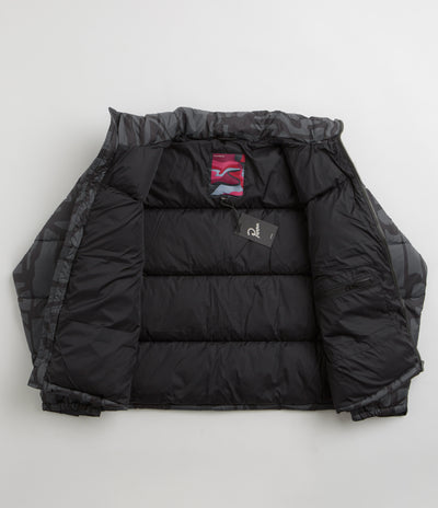 by Parra Broken FTP Puffer Jacket - Black