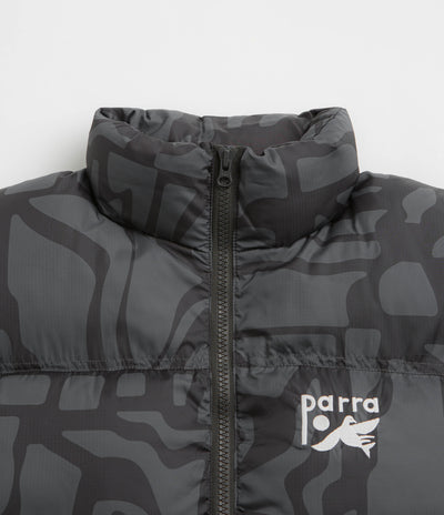 by Parra Broken FTP Puffer Jacket - Black
