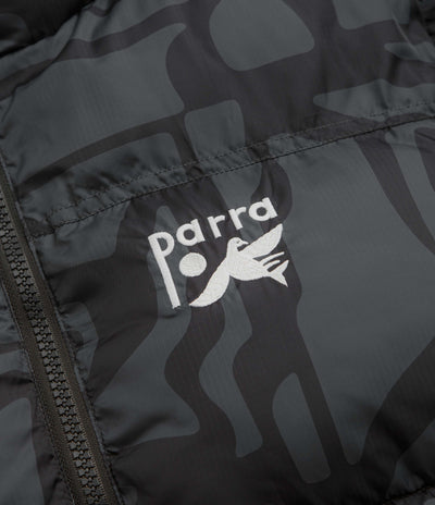 by Parra Broken FTP Puffer Jacket - Black