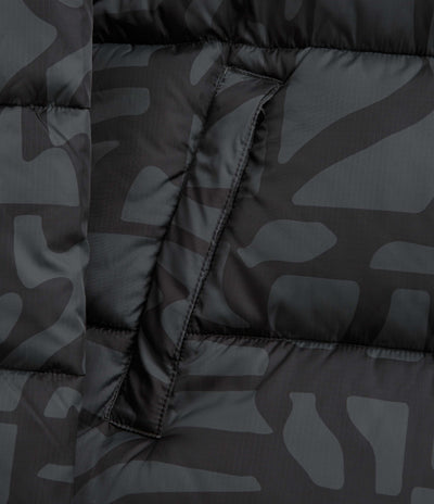 by Parra Broken FTP Puffer Jacket - Black
