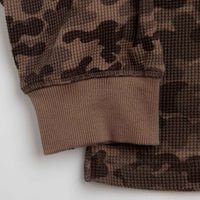 by Parra Camo Woofles Long Sleeve T-Shirt - Brown thumbnail