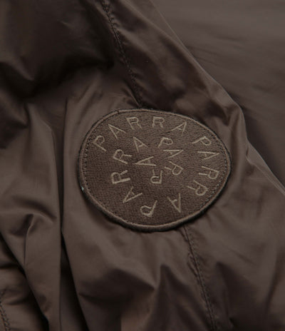 by Parra Canyons All Over Jacket - Coffee Brown