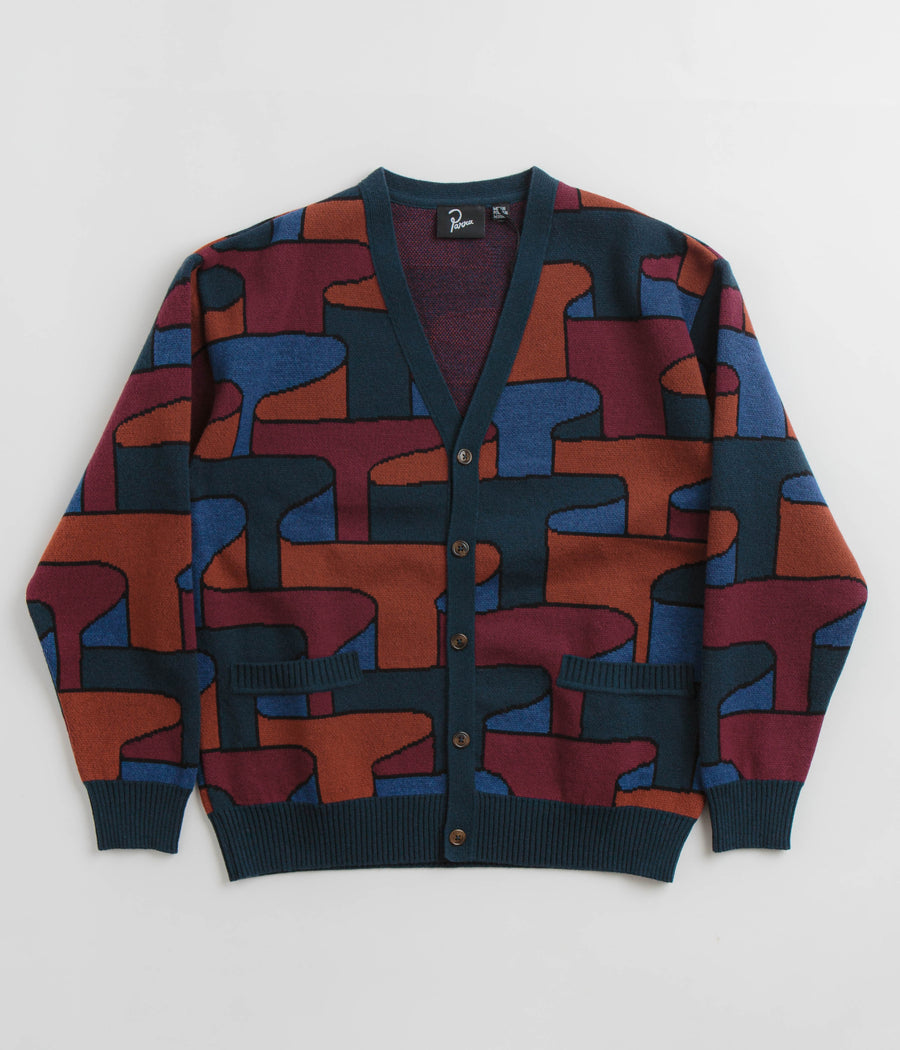 by Parra Canyons All Over Knitted Cardigan - Multi