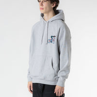 by Parra Cat Defense Hoodie in Heather Grey thumbnail