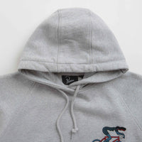 by Parra Cat Defense Hoodie in Heather Grey thumbnail