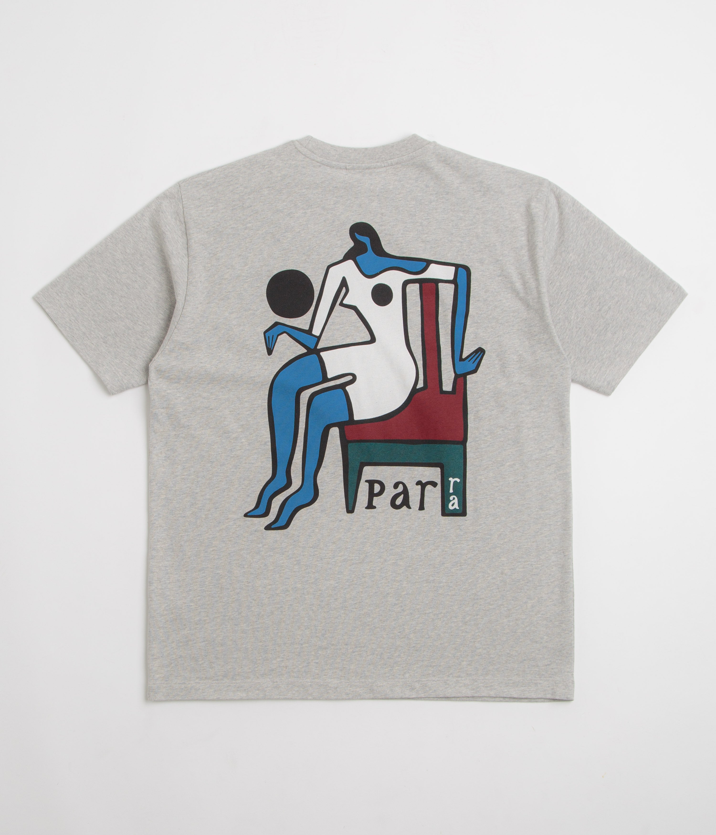 by Parra Chair Baller T-Shirt in Heather Grey
