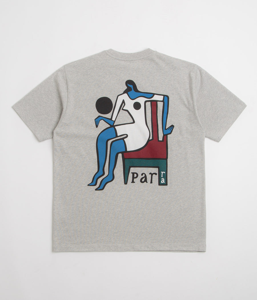 by Parra Chair Baller T-Shirt in Heather Grey