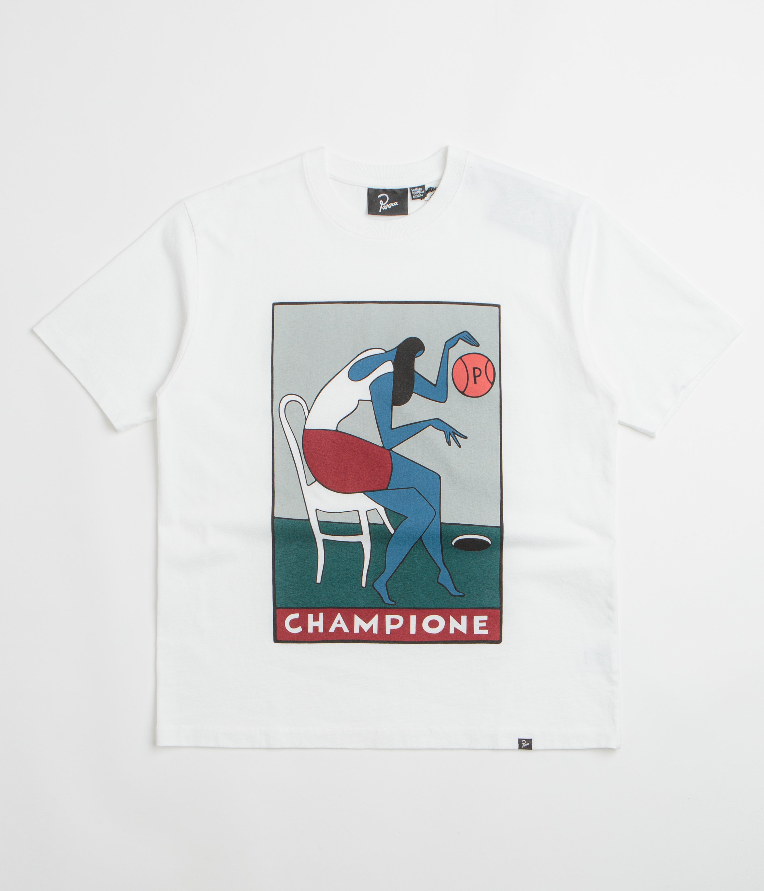 by Parra Champione T-Shirt - White