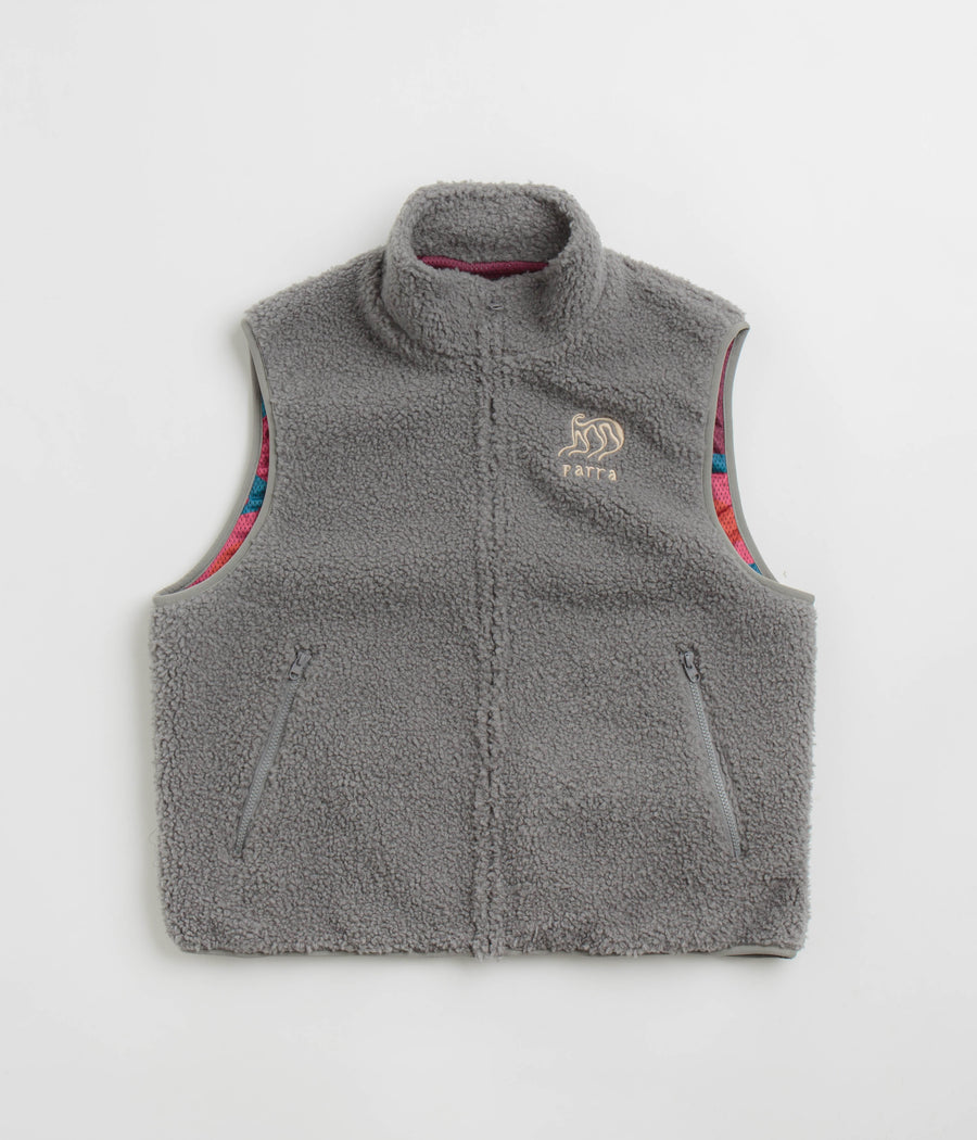 by Parra Chest Alien Vest in Grey