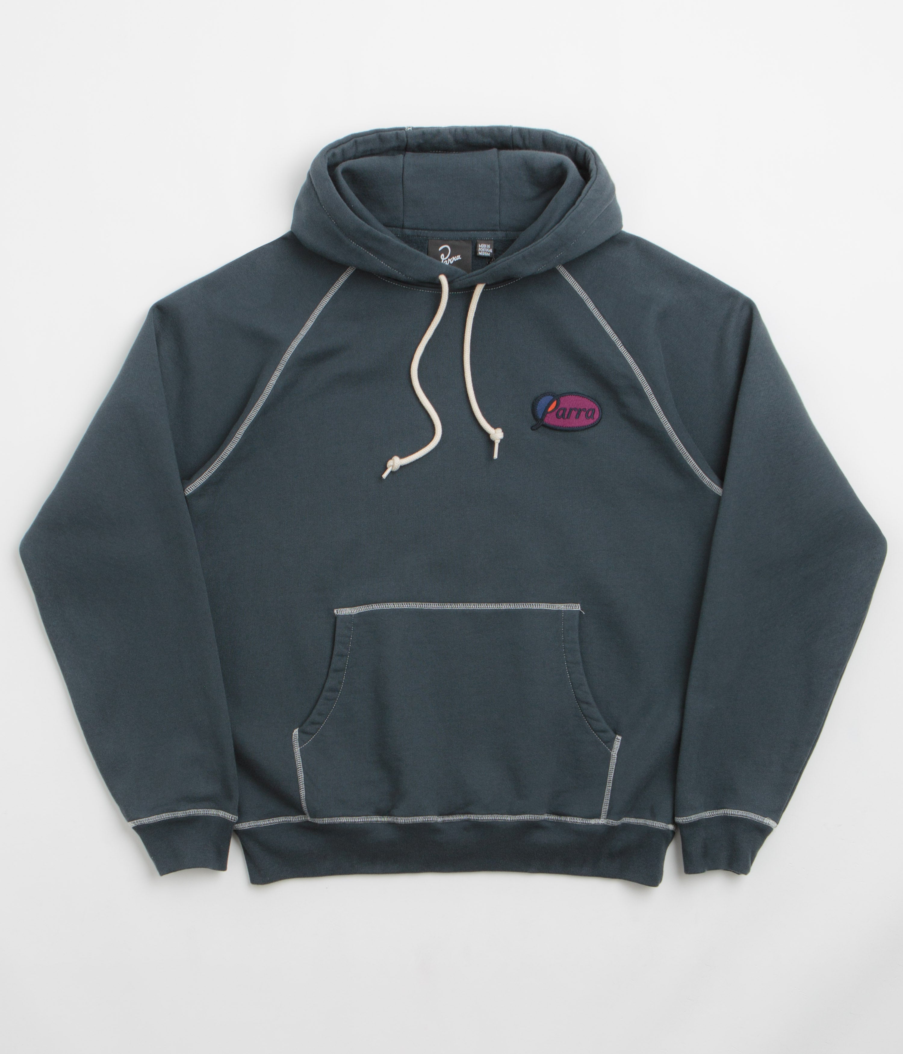ぷーめん様 Fucking Awesome Zippers Hoodie - Washed Black | Flatspot