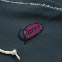 by Parra Circled Script Logo Hoodie - Dark Blue thumbnail
