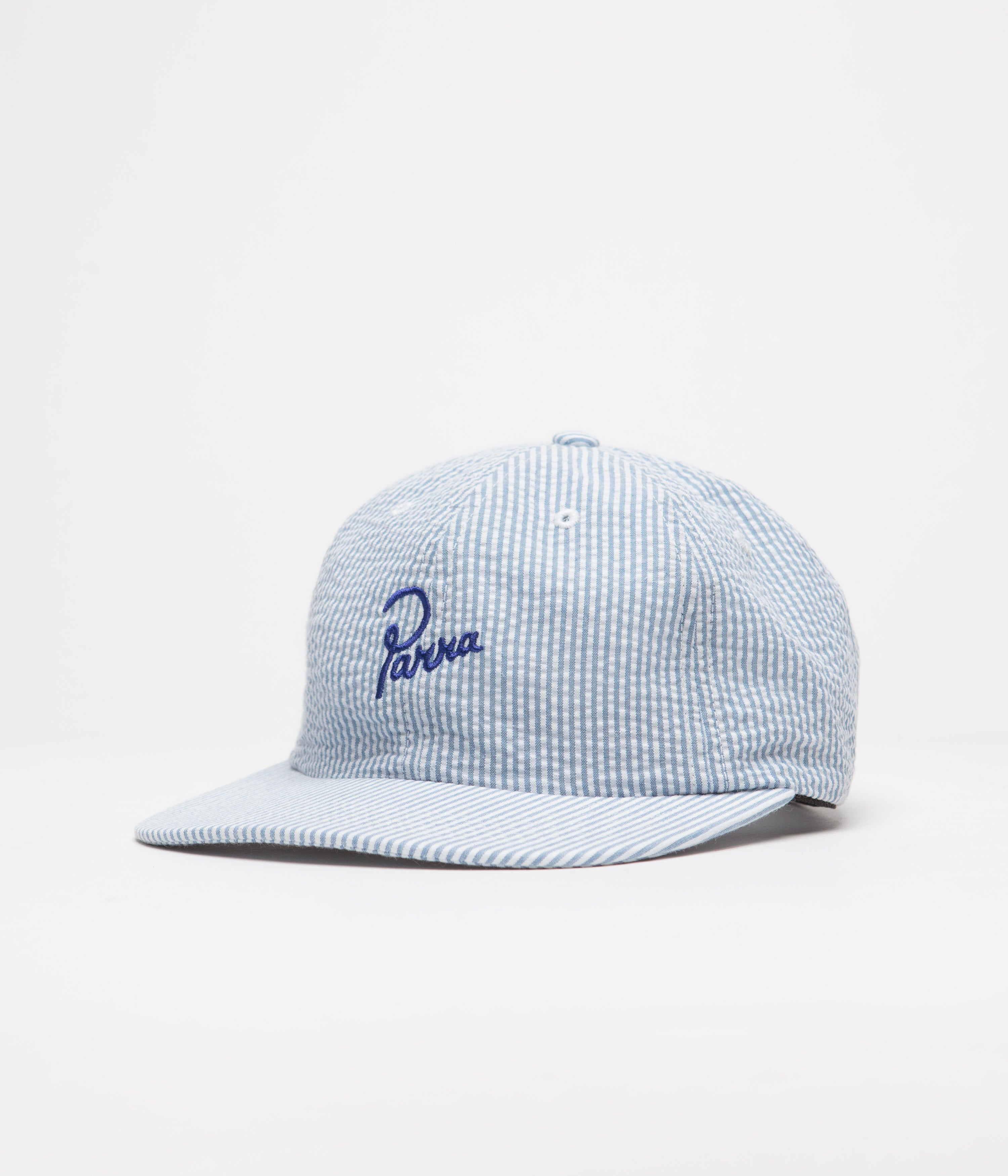 by Parra Classic Logo Cap - White / Blue | Flatspot