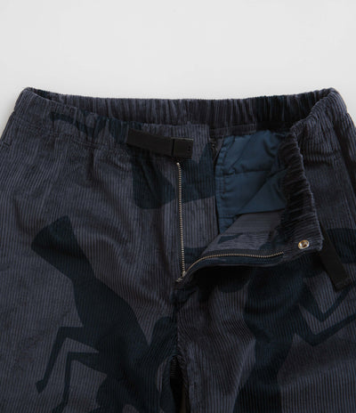 by Parra Clipped Wings Corduroy Pants - Greyish Blue