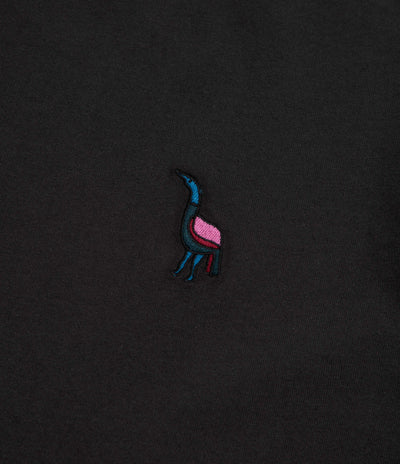 by Parra Color Goose T-Shirt - Black