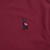 by Parra Color Goose T-Shirt - Dark Red thumbnail
