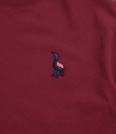 by Parra Color Goose T-Shirt - Dark Red