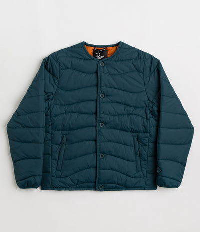 by Parra Colored Landscaped Jacket - Deep Sea Green