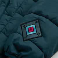 by Parra Colored Landscaped Jacket - Deep Sea Green thumbnail