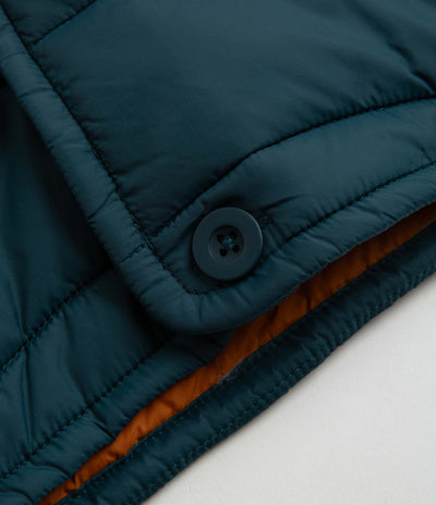 by Parra Colored Landscaped Jacket - Deep Sea Green