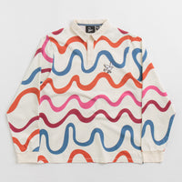 by Parra Colored Soundwave Polo Shirt - Off White thumbnail