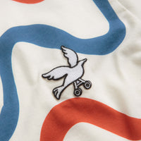 by Parra Colored Soundwave Polo Shirt - Off White thumbnail