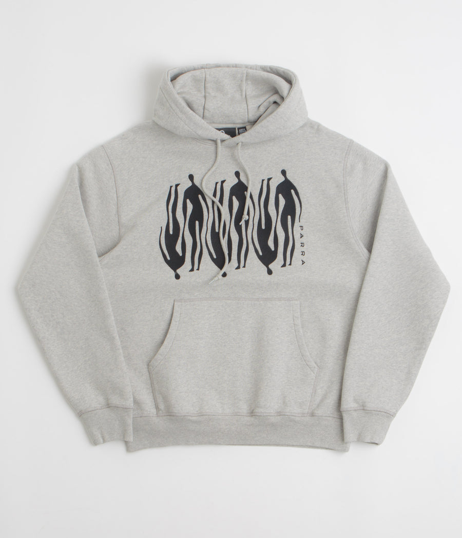 by Parra Connected Guy Hoodie in Heather Grey