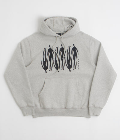 by Parra Connected Guy Hoodie in Heather Grey