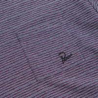 by Parra Crooked Stripe T-Shirt in Blue thumbnail
