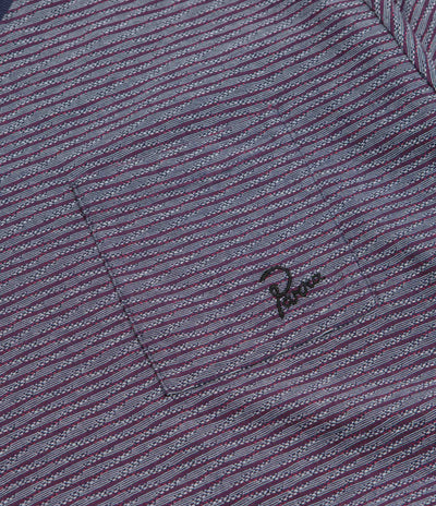 by Parra Crooked Stripe T-Shirt in Blue