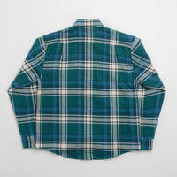 by Parra Crow Flannel Shirt - Pine Green thumbnail