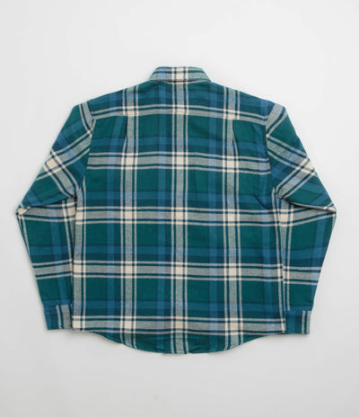 by Parra Crow Flannel Shirt - Pine Green