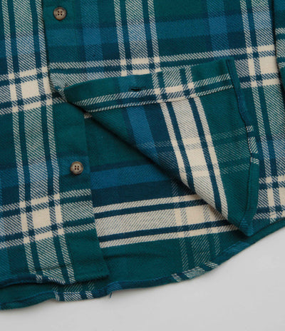 by Parra Crow Flannel Shirt - Pine Green