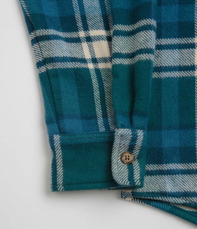 by Parra Crow Flannel Shirt - Pine Green