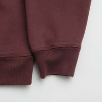 by Parra Crow Logo Hoodie - Dark Burgundy thumbnail
