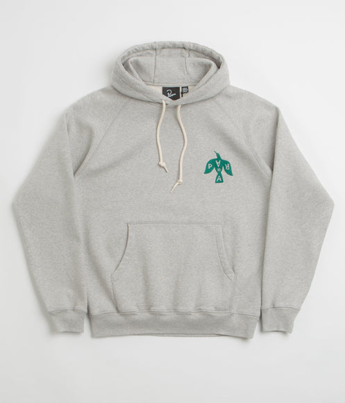 by Parra Crow Logo Hoodie - Heather Grey