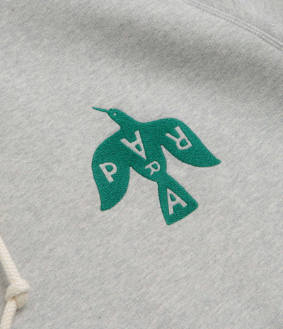 by Parra Crow Logo Hoodie - Heather Grey