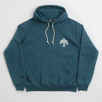 by Parra Crow Logo Hoodie - Teal thumbnail