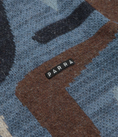 by Parra Detached Knitting Sweatshirt - Blue