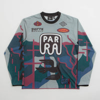 by Parra Dirt Jumper Long Sleeve T-Shirt in Grey thumbnail