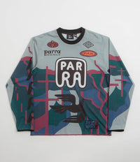 by Parra Dirt Jumper Long Sleeve T-Shirt in Grey