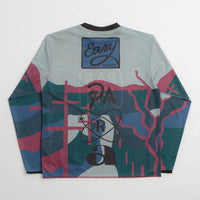 by Parra Dirt Jumper Long Sleeve T-Shirt in Grey thumbnail