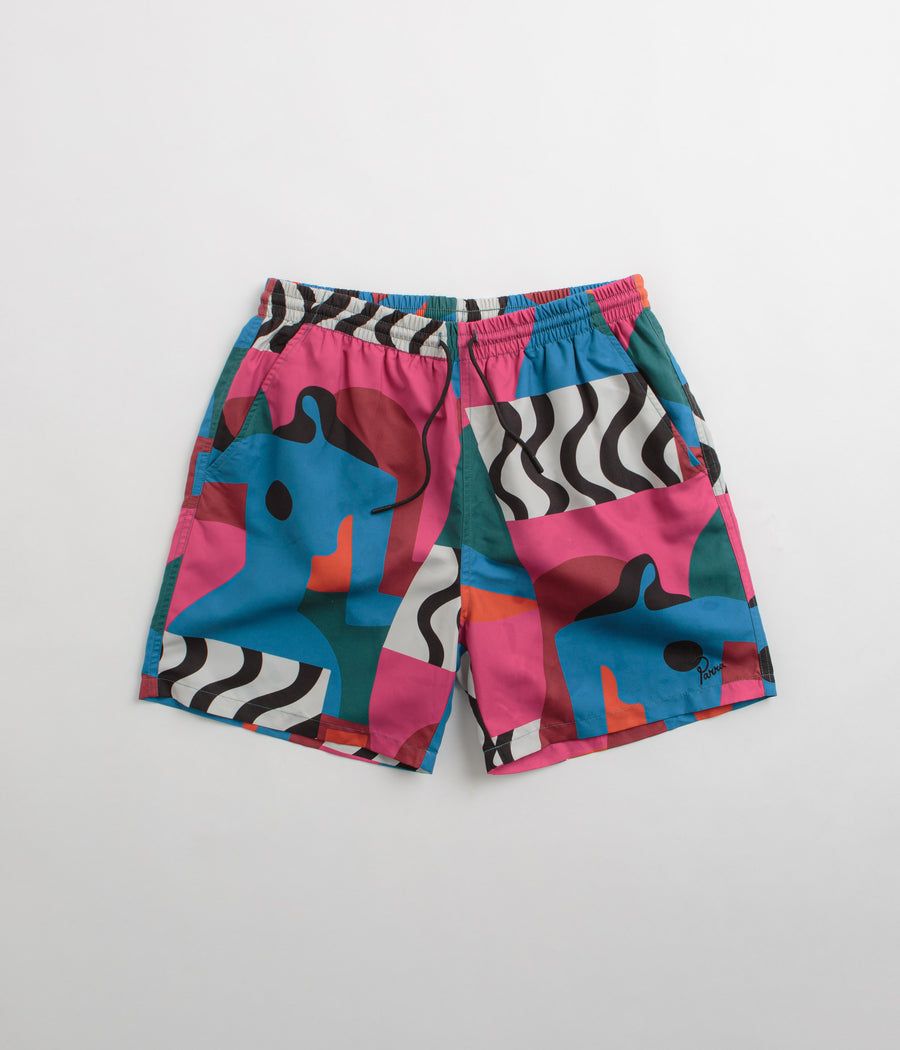 by Parra Distorted Water Swim Shorts - Multi