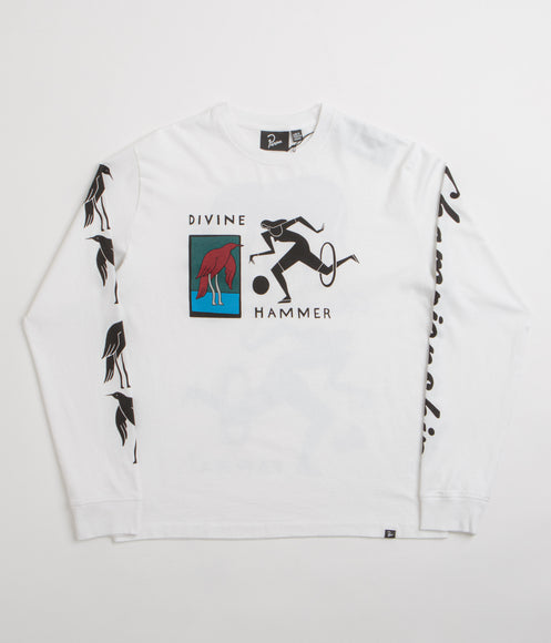 by Parra Divine Hammer Long Sleeve T-Shirt - White