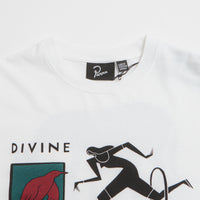 by Parra Divine Hammer Long Sleeve T-Shirt in White thumbnail